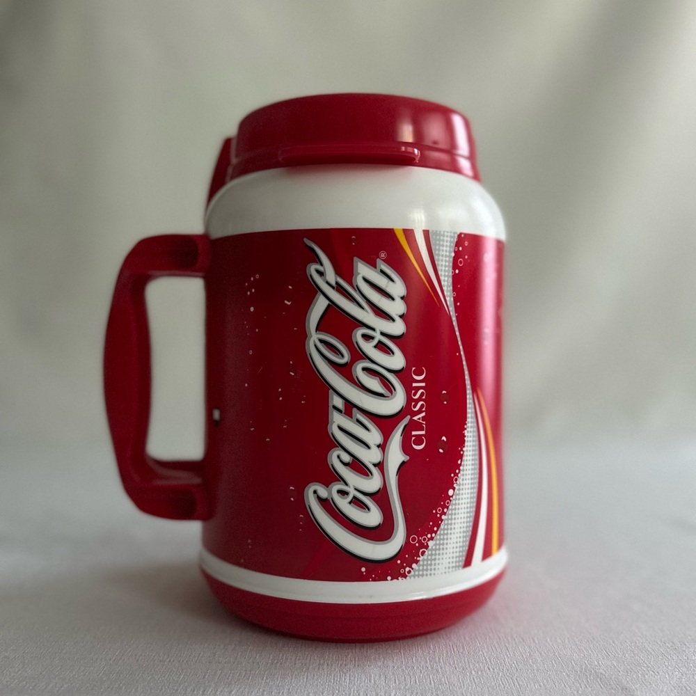 Vintage 2001 Whirley Coca-Cola 64 oz Insulated Travel Mug